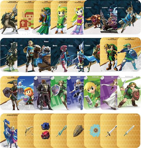 breath of the wild nfc cards amazon|Amazon.com: Complete Set of 28 Pieces Mini NFC BOTW Amibo .